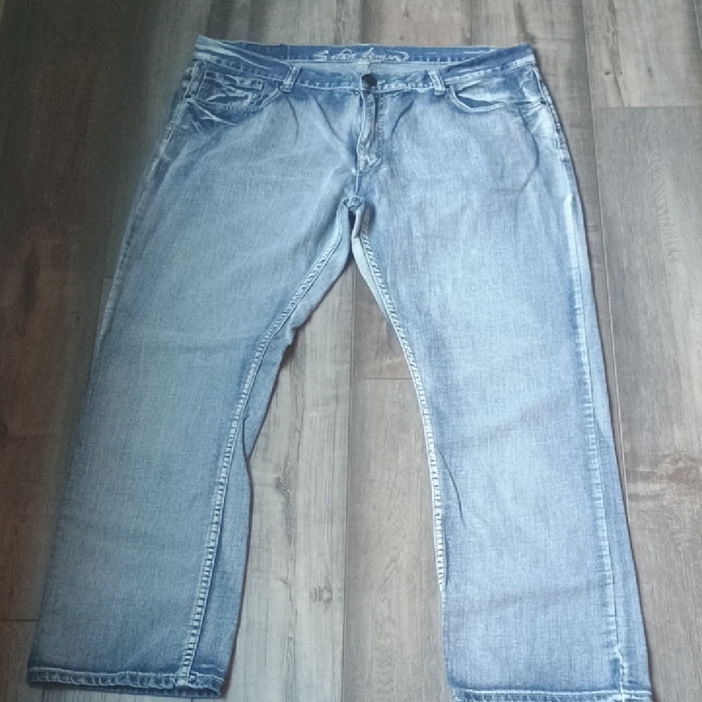 Safari Blue Straight Men's Jeans